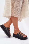 Klapki damskie Model Nimiotte H-11 Black - Step in style