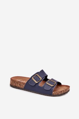 Klapki damskie Model Vesina WD302 Navy
