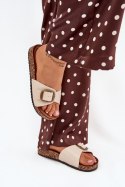 Klapki damskie Model Vianara WD300 Beige