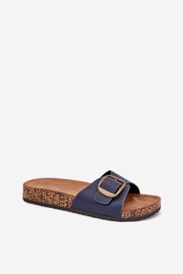 Klapki damskie Model Vianara WD300 Navy