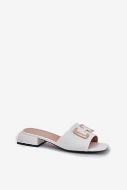 Klapki damskie Model Vinceza 62229 White - Step in style