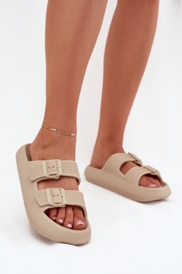 Klapki damskie Model Vinceza 76056 Beige - Step in style