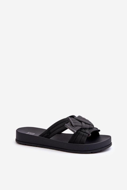 Klapki damskie Model Zaxy LL285096 Black Klapki damskie Model Zaxy LL285096 Black