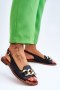 Sandały damskie Model Lewski Shoes 3230 Black Groch