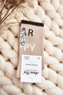 Skarpety damskie Model SK.29393/NP627 Beige