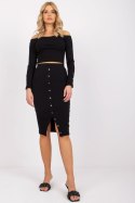 Komplet damski Model RV-KMPL-7524.34 Black - Rue Paris