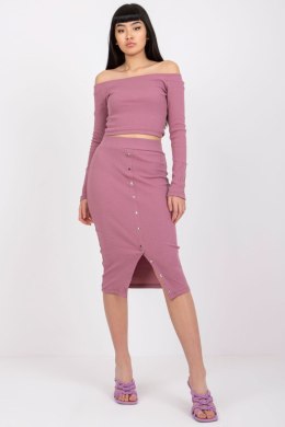 Komplet damski Model RV-KMPL-7524.34 Dark Pink - Rue Paris