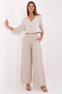 Spodnie Damskie Model MI-SP-2563.84 Beige - Italy Moda