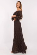 Spodnie damskie  Model MI-SP-88501.81 Dark Brown - Italy Moda