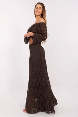 Spodnie damskie  Model MI-SP-88501.81 Dark Brown - Italy Moda