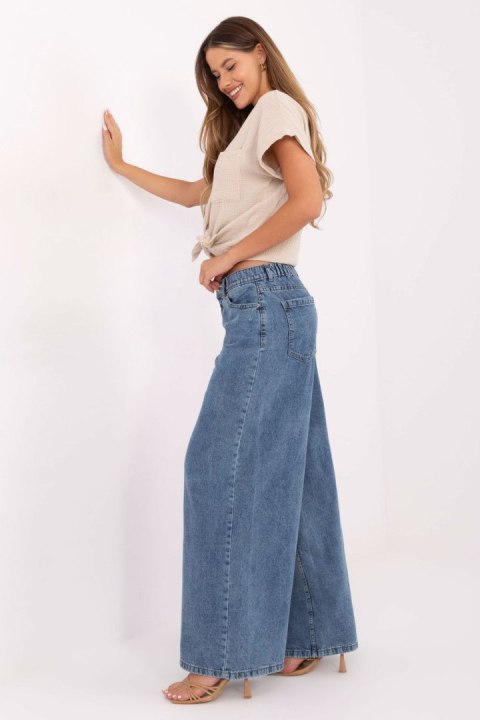Spodnie Jeansy Damskie Model D80023BG62551M311 Blue - Sublevel Spodnie Jeansy Damskie Model D80023BG62551M311 Blue - Sublevel