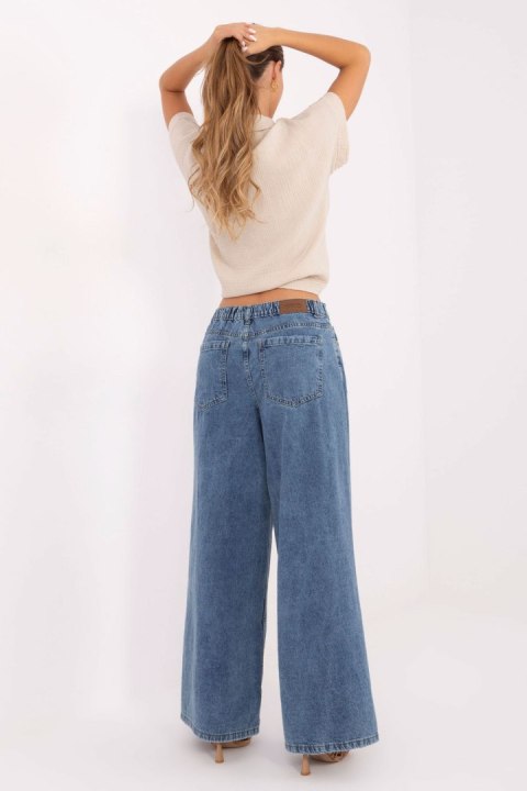 Spodnie Jeansy Damskie Model D80023BG62551M311 Blue - Sublevel Spodnie Jeansy Damskie Model D80023BG62551M311 Blue - Sublevel