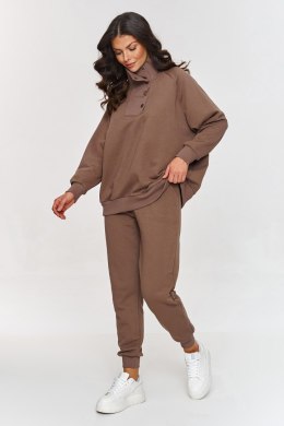 Komplet damski Model A5 Mocca - Makadamia