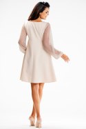Sukienka damska Model A622 Beige - awama