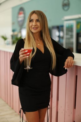 Sukienka damska Model Aurelia Black - Jersa