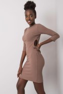 Sukienka damska Model LK-SK-508687.17P Dark Beige - Lakerta