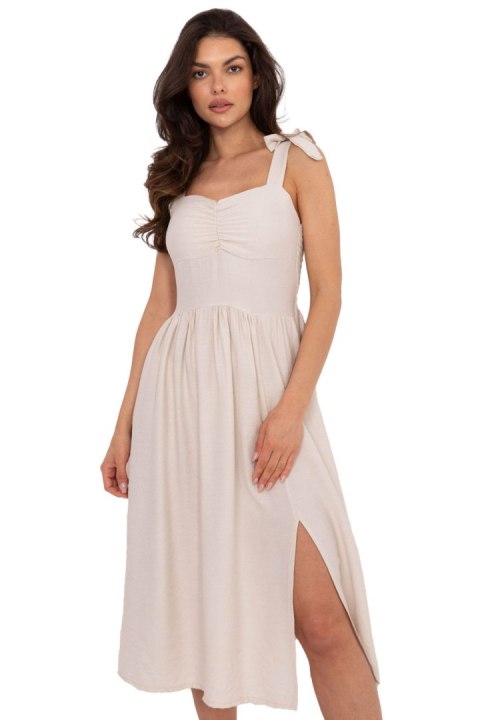 Sukienka damska Model MI-SK-A1830.69 Beige - Italy Moda