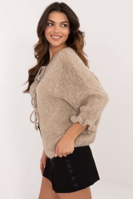 Sweter Damski Model MI-SW-2911.91 Dark Beige - Italy Moda