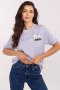 Tshirt Damski Model D12022AI02645S Light Violet - Sublevel