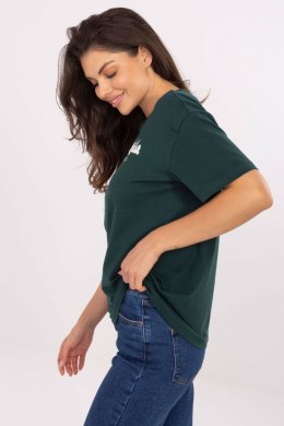 T-shirt Bluzka damska Model D12022M02645R Dark Green - Sublevel
