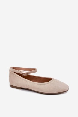 Baleriny Model Deomira 9988-80 Beige 