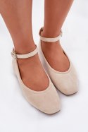 Baleriny Model Deomira 9988-80 Beige 