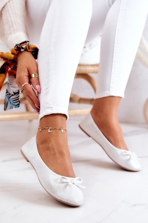 Baleriny Model Fimme 9BL02-1136 White 