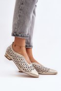 Baleriny Model Zazoo 2883/004 Gold 