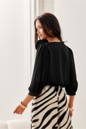 Bluzka damska Model Giana CZA BLU0178 Black - Roco Fashion