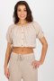 Bluzka damska Model LK-BZ-508934.24 Beige - Lakerta