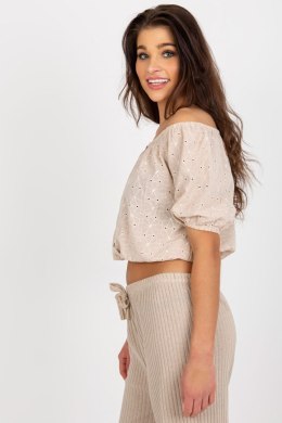 Bluzka damska  Model LK-BZ-508934.24 Beige - Lakerta