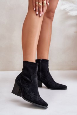 Botki Model Arabelline C-181 Black 