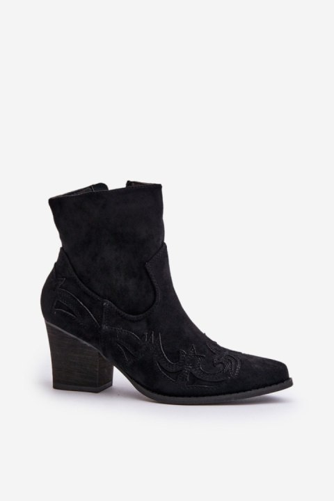 Botki Model Arabelline C-181 Black Botki Model Arabelline C-181 Black