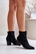 Botki Model Arabelline C-181 Black 