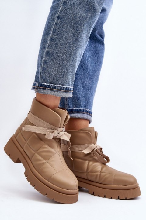 Botki Model Bizzanti NS307 Khaki Botki Model Bizzanti NS307 Khaki