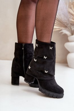 Botki Model Esadora 168-581 Black 