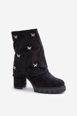 Botki Model Esadora 168-581 Black 