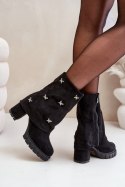 Botki Model Esadora 168-581 Black 