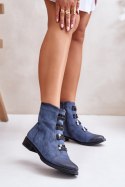 Botki Model Evalith ASA62-30 Blue 