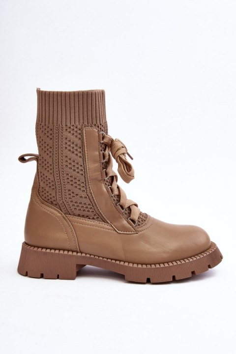 Botki Model Gentiana 8573A Brown Botki Model Gentiana 8573A Brown