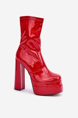 Botki Model Lotisha C-244 Red 