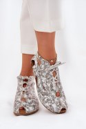 Botki Model Maciejka 03426-46 White/Beige 