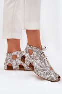 Botki Model Maciejka 03426-46 White/Beige 