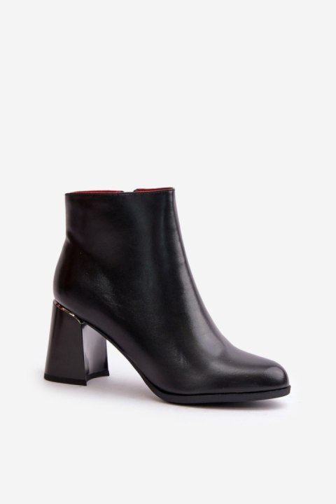 Botki Model Milisea JC108 Black Botki Model Milisea JC108 Black