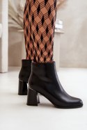 Botki Model Milisea JC108 Black 