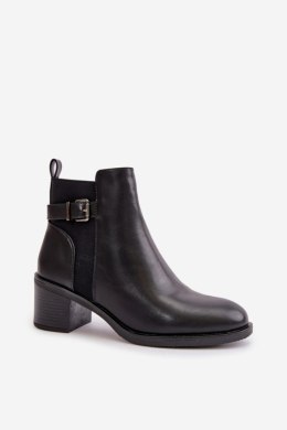 Botki Model Nevillira DA110 Black 