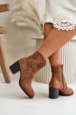 Botki Model Nevishiia ASA250-3 Brown 