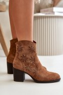 Botki Model Nevishiia ASA250-3 Brown 