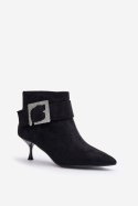 Botki Model Nirilis 7291 Black 
