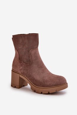 Botki Model Rashmi RMR23108A-18 Brown 